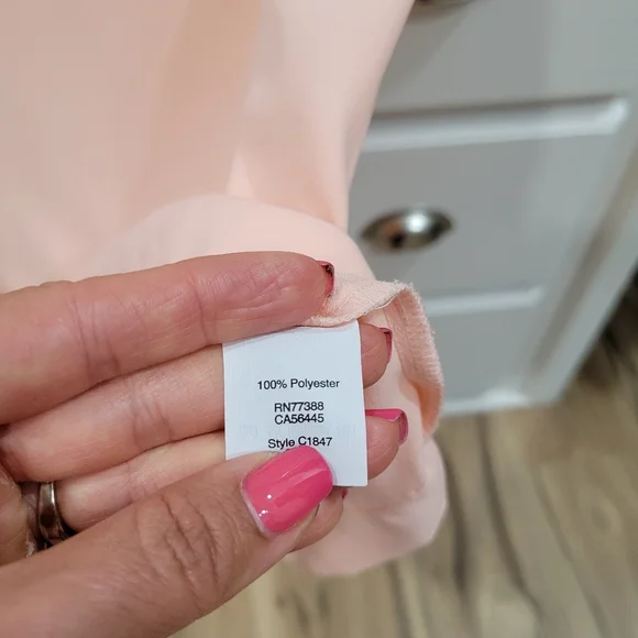 J.crew Blush Pink Ruffle Blouse - Picture 8 of 8